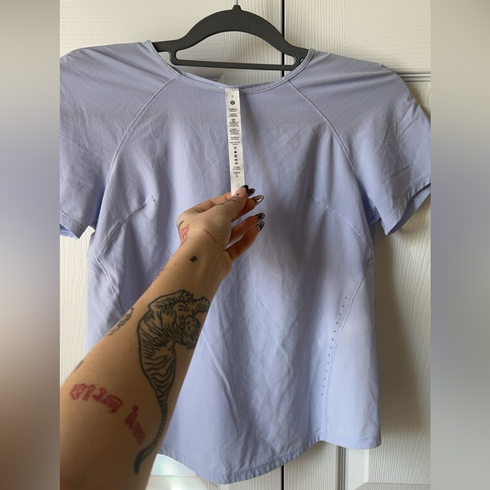 Lululemon Lightweight Stretch Running Short Sleeve Shirt
